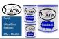 Preview: Ford, Ultra Blue Metallic, MM / M6459: 1L Lackdose + 1L Klarlack + 500ml Härter - Set, von ATW Autoteile West.
